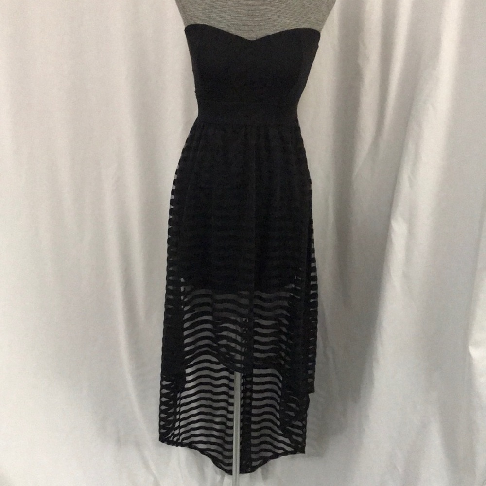 America Rag Black, High Low Dress, Size S